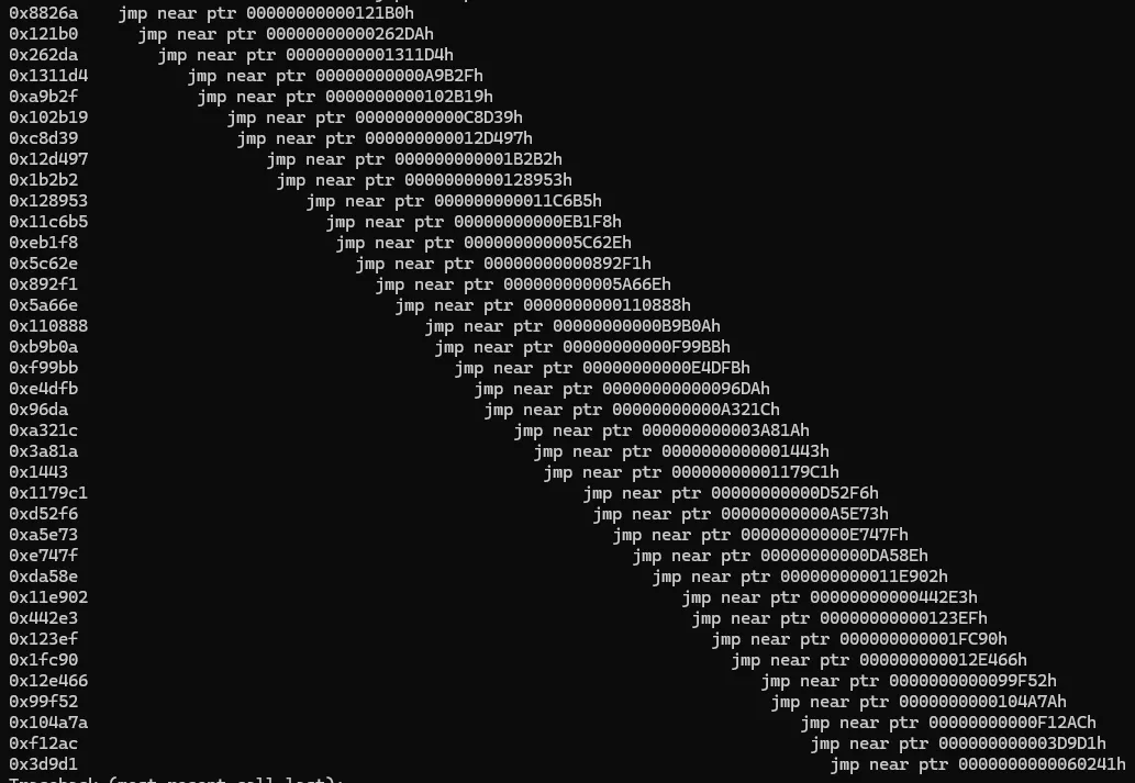 jumps to jumps to jumps to jumps…